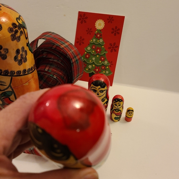 Russian dolls 5 sizes - Picture 4 of 8